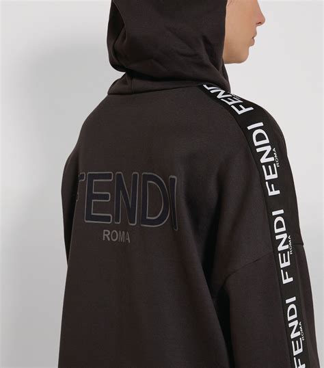 fendi zip hoodie|farfetch fendi hoodie.